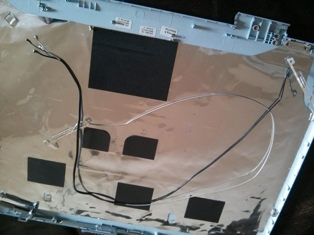 Antenna removed