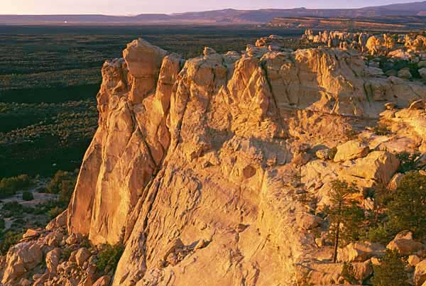 Sandstone Bluff, El Malpais National Monument. Photo by Efraín M. Padró